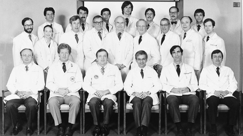 Faculty and Residents, 1985-1986.