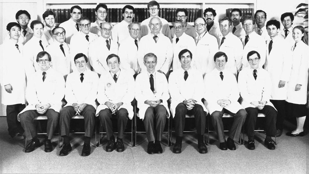 Faculty and Residents, 1986-1987.