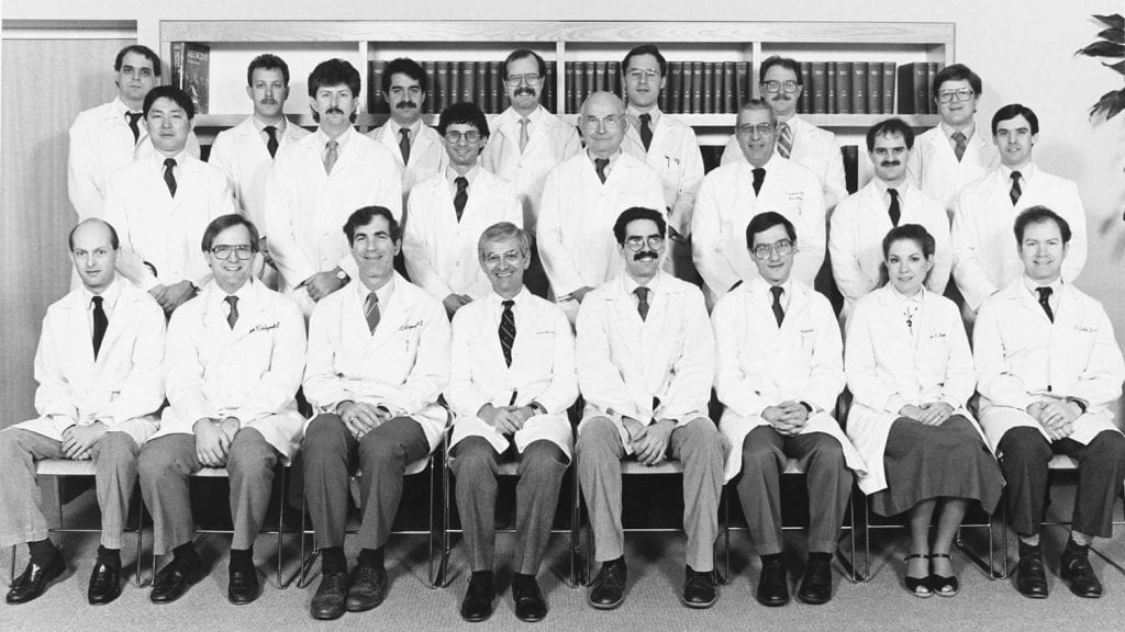 Faculty and Residents, 1988-1989.