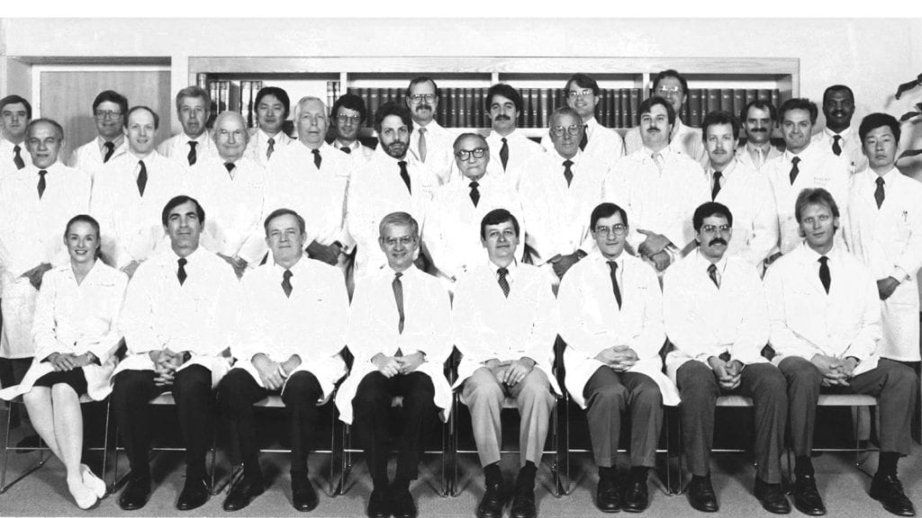 Faculty and Residents, 1989-1990.