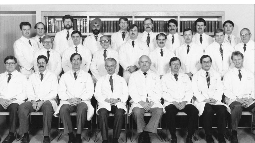 Faculty and Residents, 1990-1991.