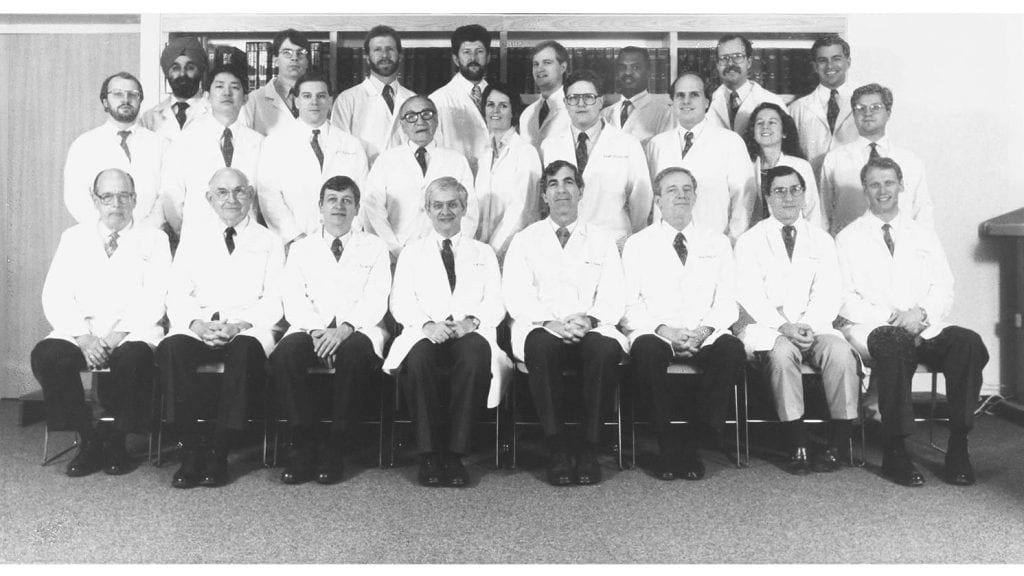 Faculty and Residents, 1991-1992
