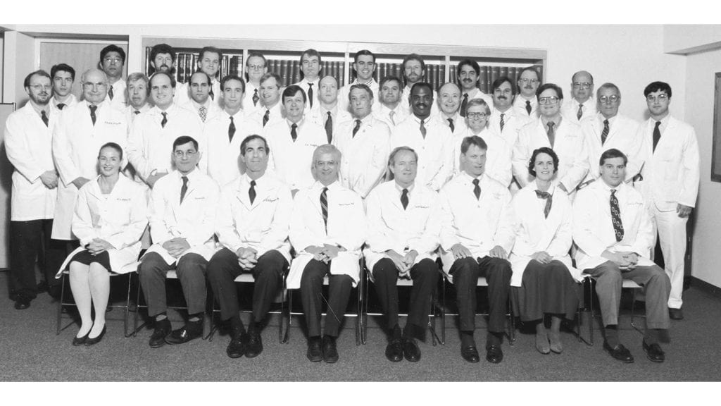 Faculty and Residents, 1992-1993.