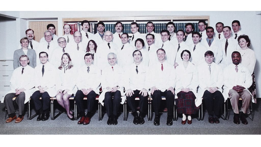 Faculty and Residents, 1995-1996.