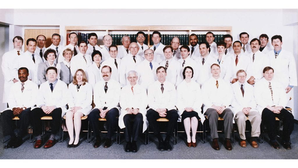 Faculty and Residents, 1996-1997.