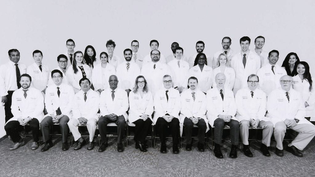 Faculty and Residents, 2019-2020.